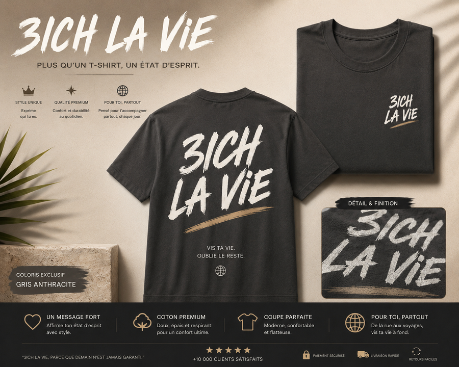 3ich La Vie - Gris